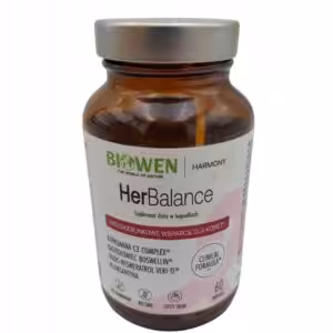 Biowen HerBalance 60 kapsułek Kurkumina Kadzidłowiec Astaksantyna Wsparcie