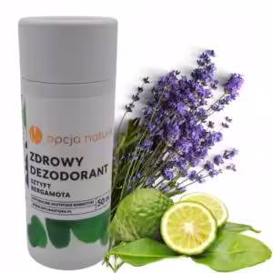 Naturalny dezodorant w sztyfcie bergamotka i lawenda bez aluminium