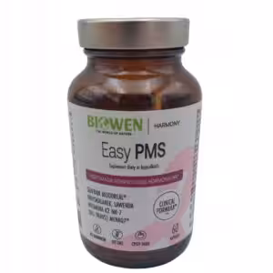 Biowen Easy PMS – niepokalanek, szafran i magnez 60 kapsułek
